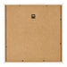 Cadre Photo 20x20cm Blanc Mat MDF Bologna Arriere | Yourdecoration.fr