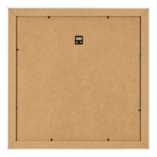 Cadre Photo 20x20cm Blanc Vintage MDF Pisa Arriere | Yourdecoration.fr