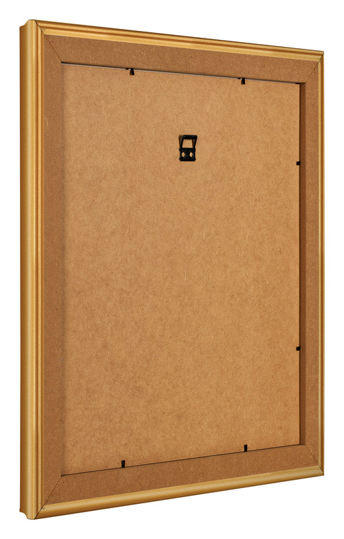 Cadre Photo 20x20cm Or Mat MDF Lazio Arriere Oblique | Yourdecoration.fr