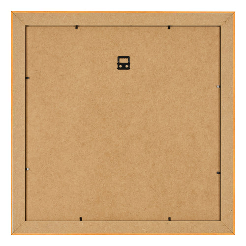 Cadre Photo 20x20cm Orange MDF Pisa Arriere | Yourdecoration.fr