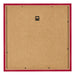 Cadre Photo 20x20cm Rouge MDF Bologna Arriere | Yourdecoration.fr