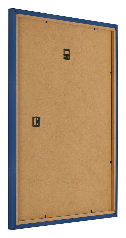 Cadre Photo 20x25cm Bleu Fonce MDF Bologna Arriere Oblique | Yourdecoration.fr