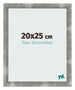 Cadre Photo 20x25cm Metal Vintage MDF Pisa De Face Mesure | Yourdecoration.fr