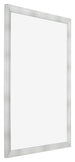 Cadre Photo 20x28cm Aluminium Brosse MDF Pisa De Face Oblique | Yourdecoration.fr