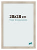 Cadre Photo 20x28cm Chene Rustique MDF Pisa De Face Mesure | Yourdecoration.fr