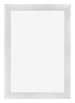 Cadre Photo 20x30cm Argent Noir Patine MDF Pisa De Face | Yourdecoration.fr