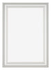 Cadre Photo 20x30cm Blanc Patine MDF Lazio De Face | Yourdecoration.fr