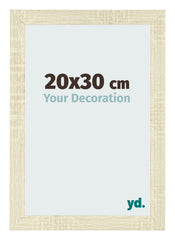 Cadre Photo 20x30cm Chene Sonoma MDF Pisa De Face Mesure | Yourdecoration.fr
