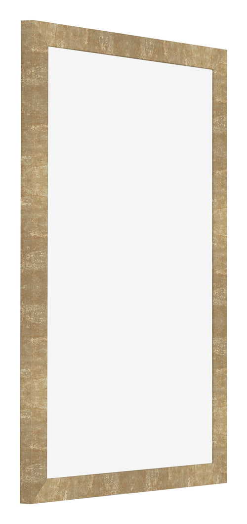 Cadre Photo 20x30cm Or Antique MDF Bologna De Face Oblique | Yourdecoration.fr