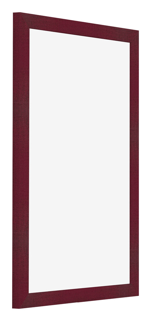 Cadre Photo 20x30cm Vin Rouge Patine MDF Bologna De Face Oblique | Yourdecoration.fr