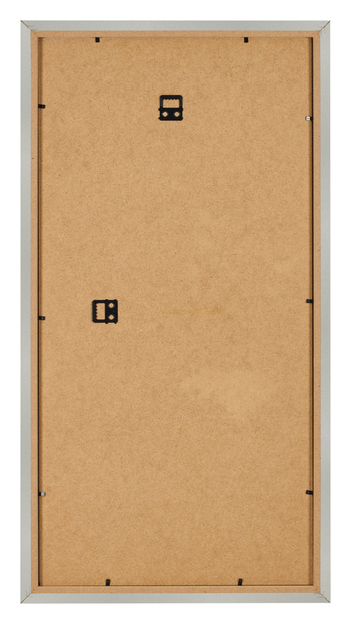 Cadre Photo 20x40cm Argent Mat MDF Bologna Arriere | Yourdecoration.fr