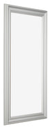 Cadre Photo 20x40cm Argent Mat MDF Lazio De Face Oblique | Yourdecoration.fr