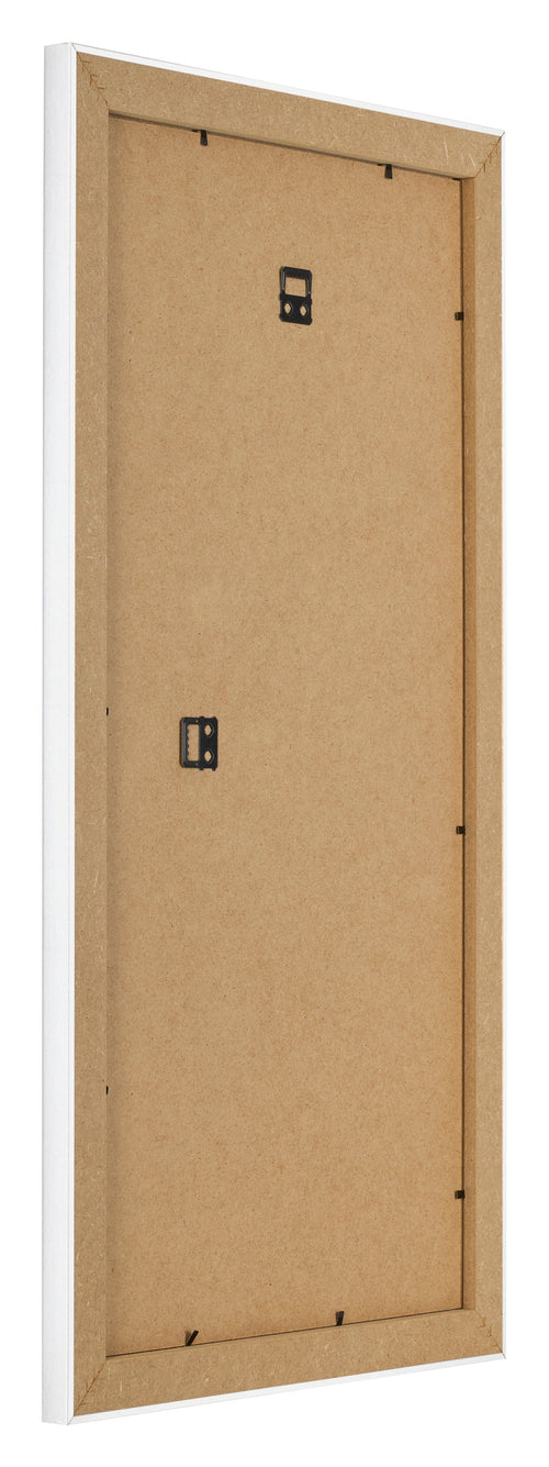 Cadre Photo 20x40cm Blanc Vintage MDF Pisa Arriere Oblique | Yourdecoration.fr