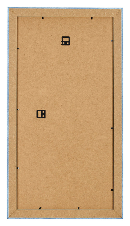 Cadre Photo 20x40cm Bleu Brillant Patine MDF Pisa Arriere | Yourdecoration.fr