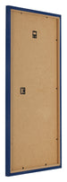 Cadre Photo 20x40cm Bleu Foncé Patiné MDF Bologna Arriere Oblique | Yourdecoration.fr