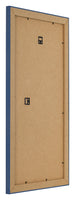 Cadre Photo 20x40cm Bleu Fonce Patine MDF Pisa Arriere Oblique | Yourdecoration.fr