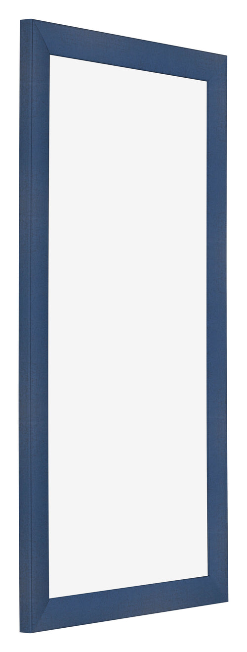 Cadre Photo 20x40cm Bleu Fonce Patine MDF Pisa De Face Oblique | Yourdecoration.fr