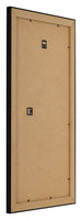 Cadre Photo 20x40cm Noir Argent Poli MDF Pisa Arriere Oblique | Yourdecoration.fr