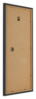 Cadre Photo 20x40cm Noir Grain de Bois MDF Bologna Arriere Oblique | Yourdecoration.fr