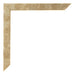Cadre Photo 20x40cm Or Antique MDF Bologna Detail Coin | Yourdecoration.fr