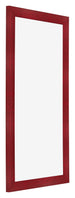Cadre Photo 20x40cm Vin Rouge Patine MDF Pisa De Face Oblique | Yourdecoration.fr