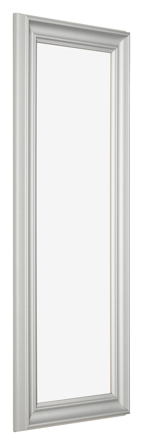 Cadre Photo 20x60cm Argent Mat MDF Lazio De Face Oblique | Yourdecoration.fr