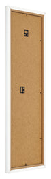 Cadre Photo 20x60cm Blanc Brillant MDF Bologna Arriere Oblique | Yourdecoration.fr