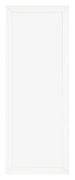 Cadre Photo 20x60cm Blanc Brillant MDF Bologna De Face | Yourdecoration.fr