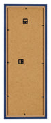 Cadre Photo 20x60cm Bleu Foncé Patiné MDF Bologna Arriere | Yourdecoration.fr