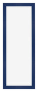 Cadre Photo 20x60cm Bleu Foncé Patiné MDF Bologna De Face | Yourdecoration.fr