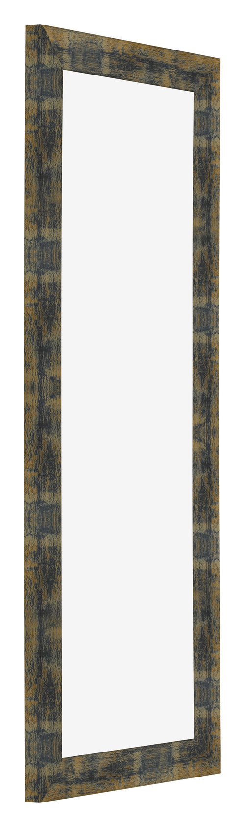 Cadre Photo 20x60cm Bleu Or Melange MDF Pisa De Face Oblique | Yourdecoration.fr