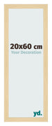 Cadre Photo 20x60cm Hêtre Décor MDF Bologna De Face Mesure | Yourdecoration.fr