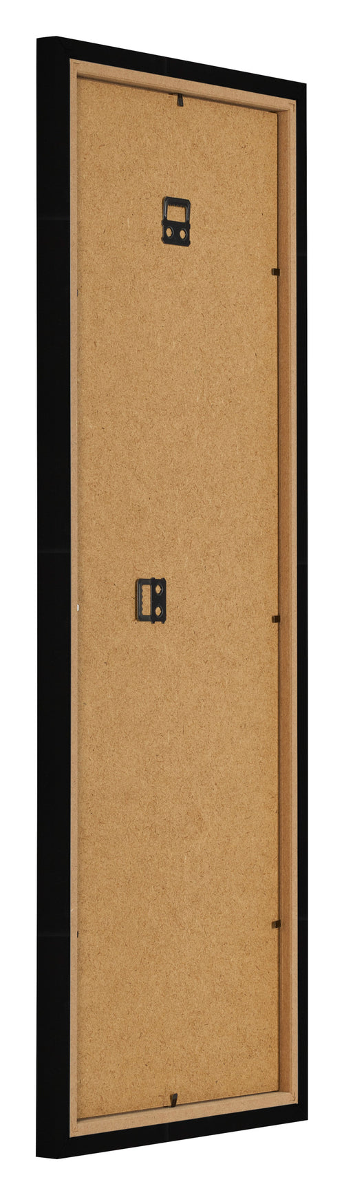 Cadre Photo 20x60cm Noir Brillant MDF Bologna Arriere Oblique | Yourdecoration.fr