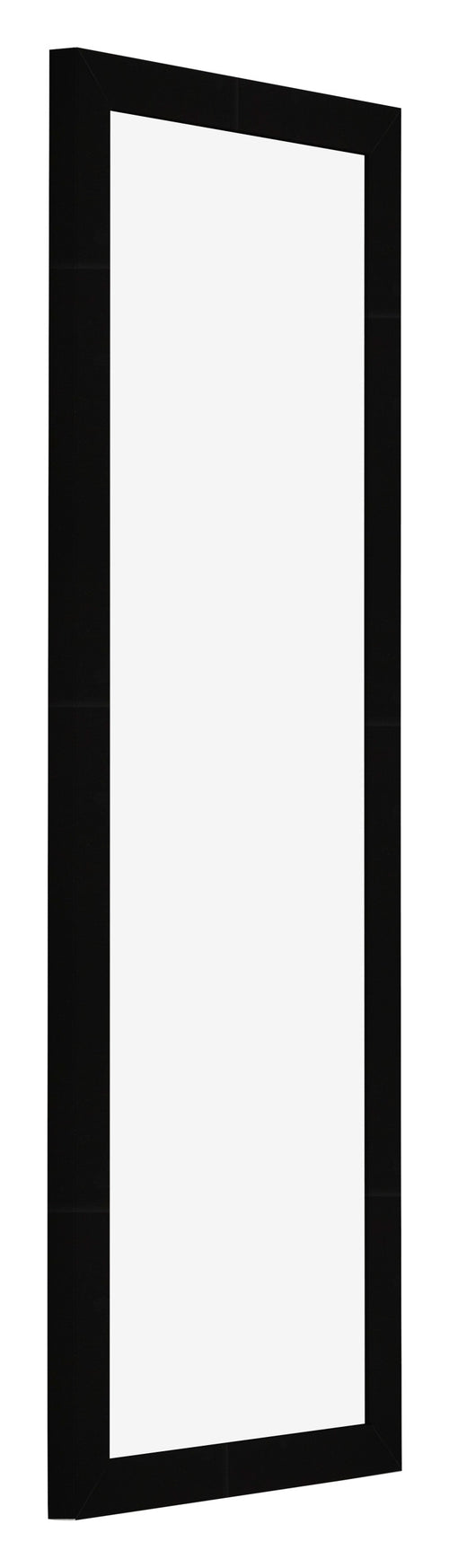 Cadre Photo 20x60cm Noir Brillant MDF Bologna De Face Oblique | Yourdecoration.fr