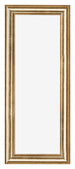 Cadre Photo 20x60cm Or Antique MDF Lazio De Face | Yourdecoration.fr