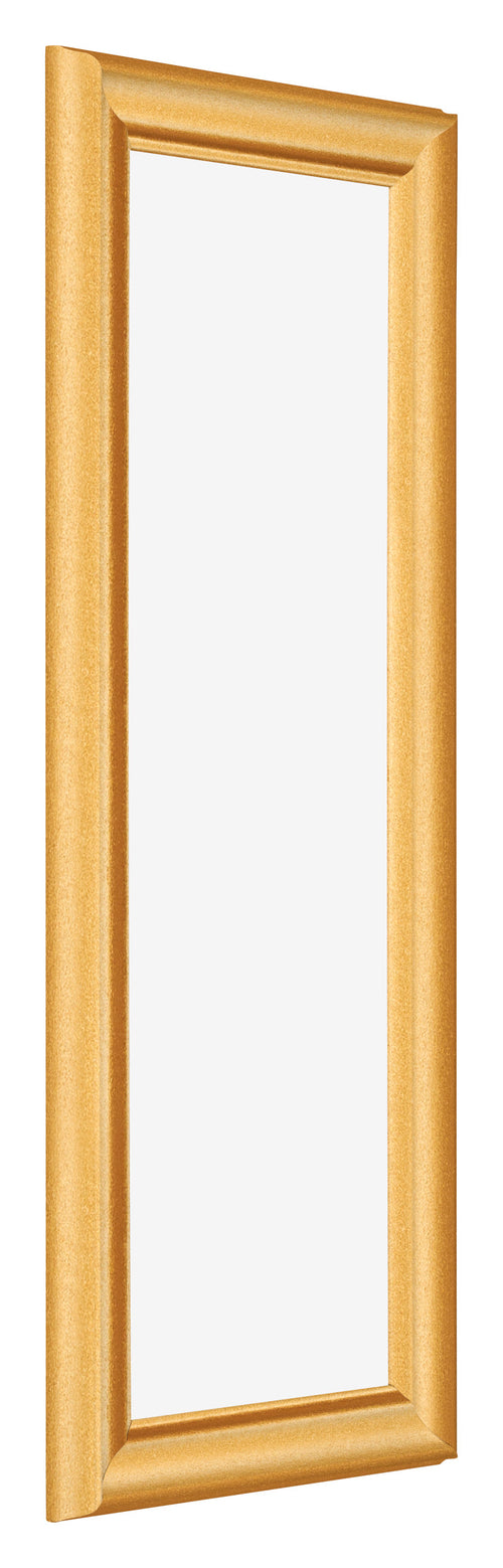 Cadre Photo 20x60cm Or Mat MDF Lazio De Face Oblique | Yourdecoration.fr