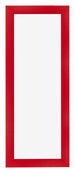 Cadre Photo 20x60cm Rouge MDF Pisa De Face | Yourdecoration.fr