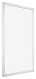 Cadre Photo 21x30cm Blanc Brillant MDF Bologna De Face Oblique | Yourdecoration.fr