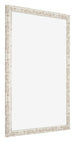 Cadre Photo 24x30cm Blanc Vintage MDF Bologna De Face Oblique | Yourdecoration.fr