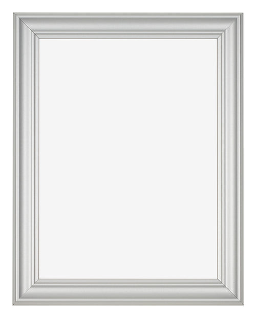 Cadre Photo 24x32cm Argent Mat MDF Lazio De Face | Yourdecoration.fr