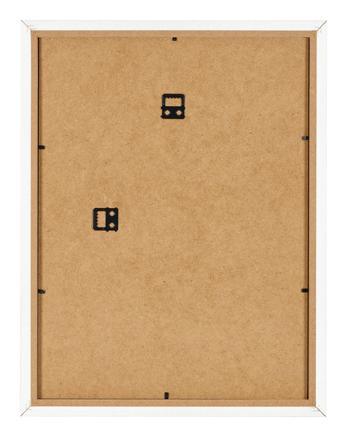 Cadre Photo 24x32cm Blanc Brillant MDF Bologna Arriere | Yourdecoration.fr