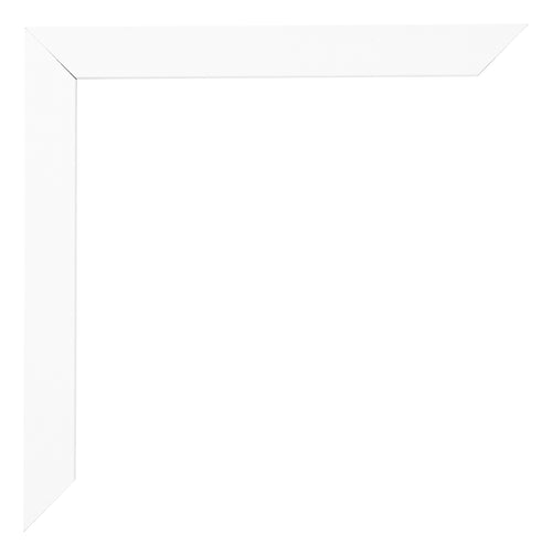Cadre Photo 24x32cm Blanc Mat MDF Bologna Detail Coin | Yourdecoration.fr