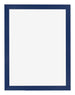 Cadre Photo 24x32cm Bleu Foncé Patiné MDF Bologna De Face | Yourdecoration.fr