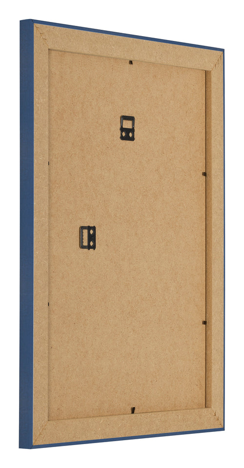 Cadre Photo 24x32cm Bleu Fonce Patine MDF Pisa Arriere Oblique | Yourdecoration.fr