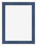 Cadre Photo 24x32cm Bleu Fonce Patine MDF Pisa De Face | Yourdecoration.fr