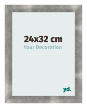 Cadre Photo 24x32cm Metal Vintage MDF Pisa De Face Mesure | Yourdecoration.fr