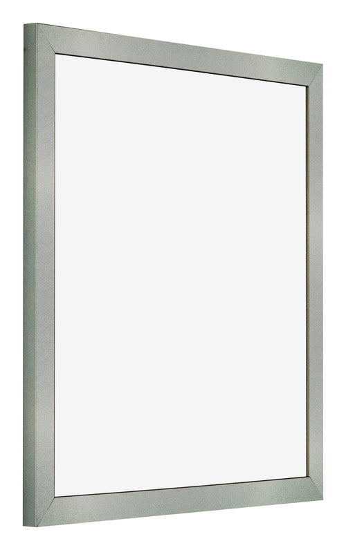 Cadre Photo 25x25cm Aluminium Brossé MDF Bologna De Face Oblique | Yourdecoration.fr