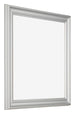 Cadre Photo 25x25cm Argent Mat MDF Lazio De Face Oblique | Yourdecoration.fr