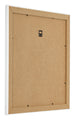 Cadre Photo 25x25cm Blanc Vintage MDF Pisa Arriere Oblique | Yourdecoration.fr