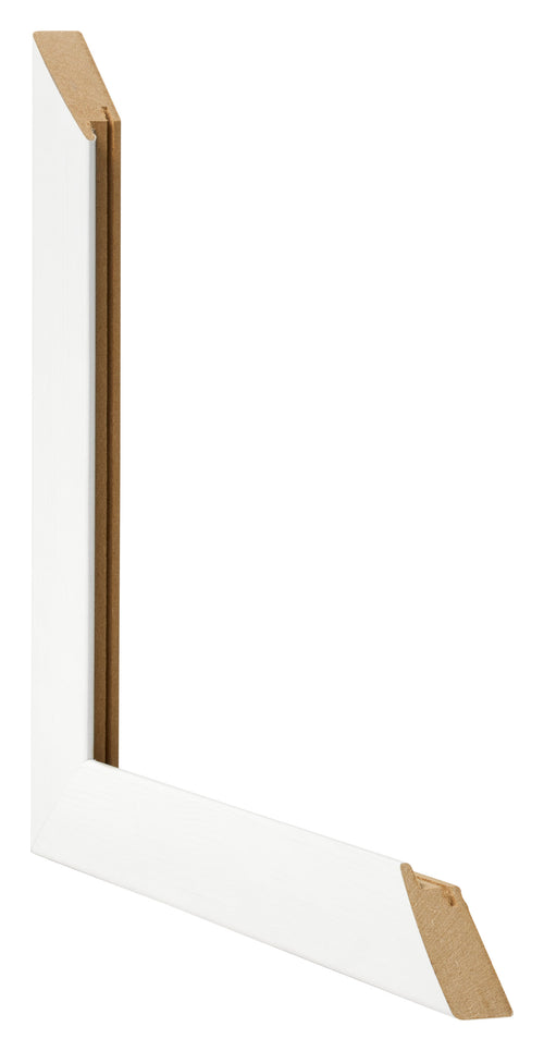 Cadre Photo 25x25cm Blanc Vintage MDF Pisa Detail Intersection | Yourdecoration.fr